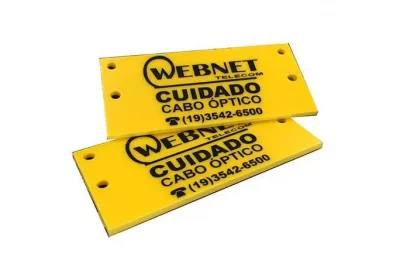 Etiquetas de PVC Para Cabo Óptico - Cerbisoriani